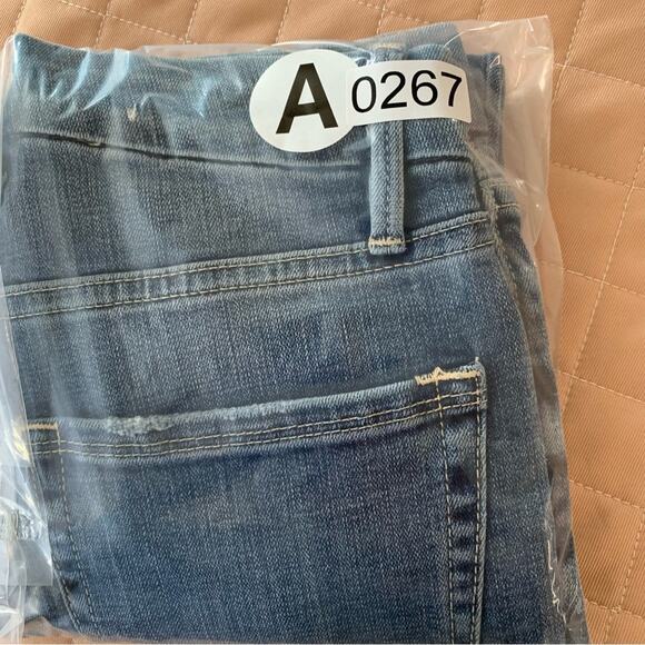 Good American Good Waist Crop Ripped With Chewed Hem Women's Jeans - Size: 0/25 - Picture 16 of 16